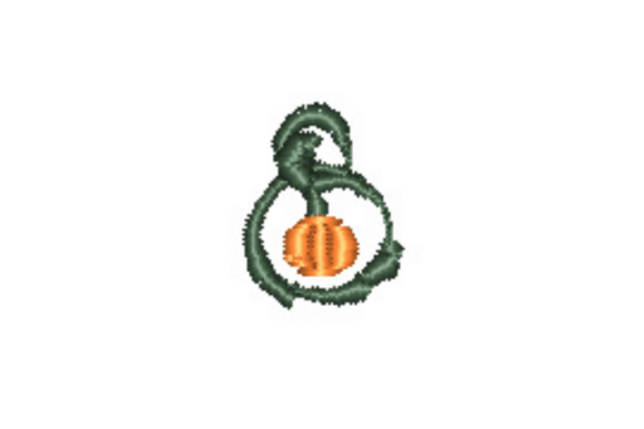 Pumpkin in Vine Circle Mini Embroidery: A Designer’s Review for Boutique Sweatshirts
